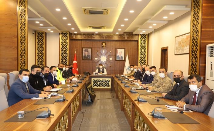 Cizre’de kış mevsimi trafik tedbirleri toplantısı yapıldı