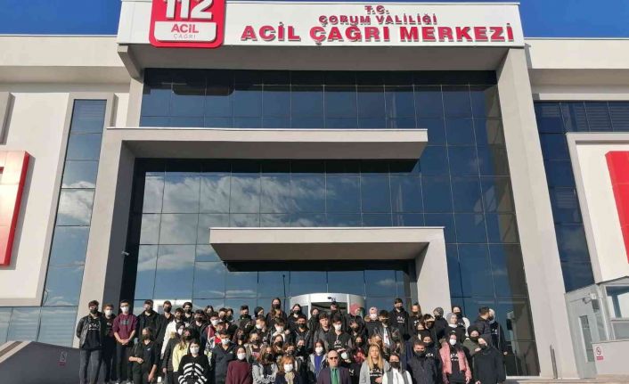 Çorum 112 Acil Çağrı Merkezi’ne 11 ayda 500 bin çağrı geldi