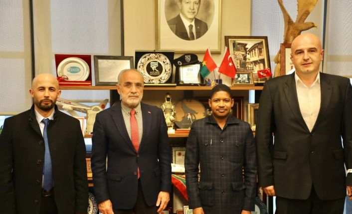 Cumhurbaşkanı Başdanışmanı Topçu, Burkina Faso milletvekili Tall’ı ve Bosna Bankası Müdürü Zekovic’i kabul etti