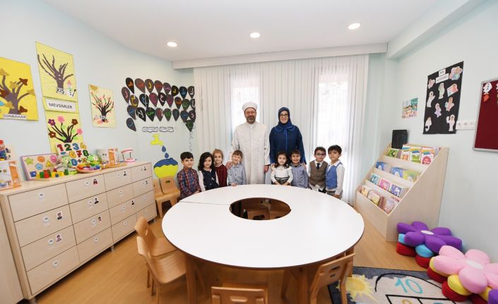 Diyanet İşleri Başkanı Prof. Dr. Ali Erbaş :“4-6 yaş Kur’an kurslarımızda değerlerimizi, temel dini vecibeleri öğretiyoruz”