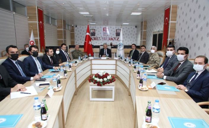 Erzincan’da İl Güvenlik, Asayiş Koordinasyon ve Kaymakamlar toplantısı düzenlendi