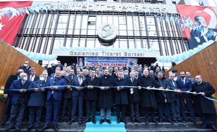 GTB yeni hizmet binası ve et borsası törenle hizmete açıldı