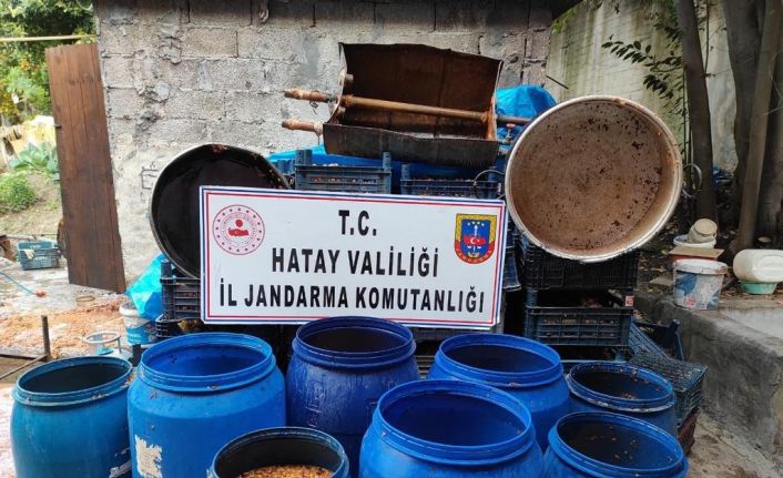 Hatay’da 240 litre sahte alkol ele geçirildi, 1 şahıs gözaltına alındı