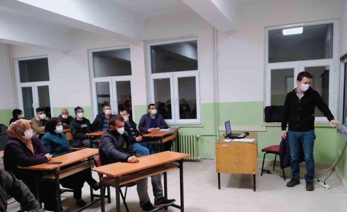 Hisarcık’ta ’Doğalgaz Yakıtlı Kalorifer Ateşçisi’ kursu açıldı