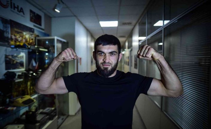 Kafes dövüşçüsü Saygid Guseyn Arslanaliev her gün kemer hayaliyle uyuyor!