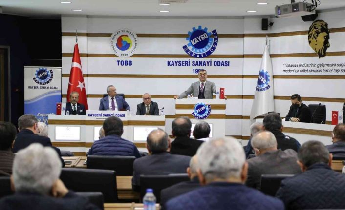 KAYSO Başkanı Büyüksimitci: "Tüm zorluklara rağmen 2021 yılında üç çeyrektir ekonomimizi büyütmeyi başardık"