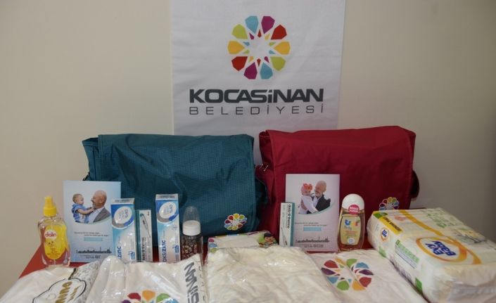 Kocasinan’da 1 yılda 3 bin 184 aileye ‘hoş geldin bebek’ hediyesi