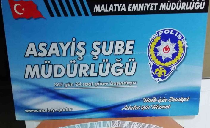 Malatya’da kumar baskını