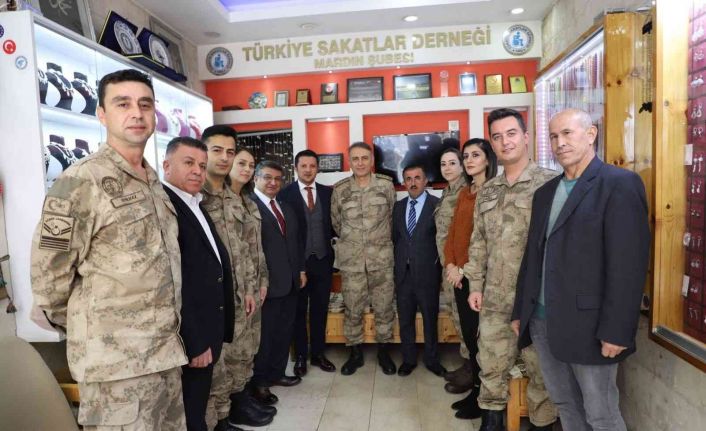 Mardin Jandarma Komutanlığı engelli vatandaşları unutmadı