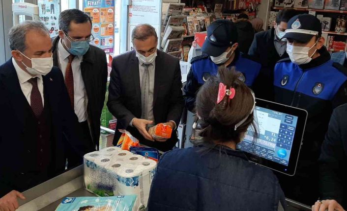 Marketlerde raf ve kasa fiyatları karşılaştırıldı