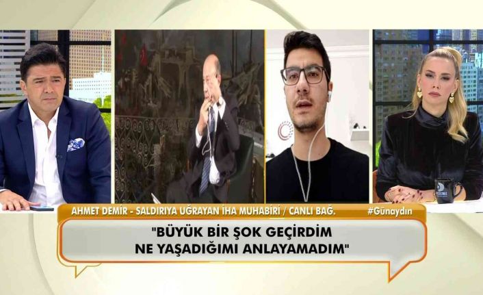 Muharrem Sarıkaya’nın saldırısına maruz kalan Ahmet Demir canlı yayında yaşadıklarını anlattı