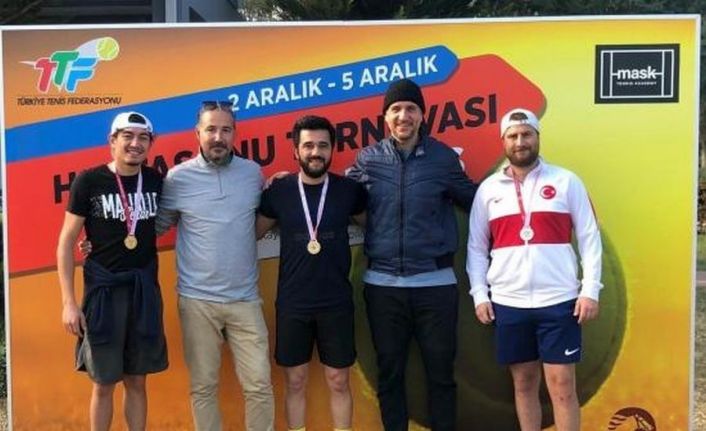 NEVÜ Büyük Erkekler A Kategorisi tenis müsabakalarında birinci oldu