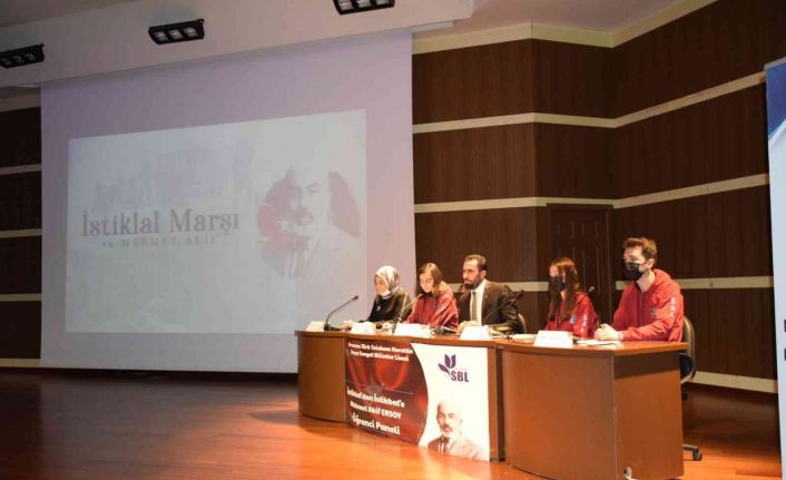 Nurettin Topçu Sosyal Bilimler Lisesi’nde ‘İstiklalden İstikbale Mehmet Akif Ersoy’ paneli