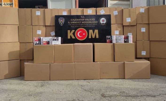 Polisten kargoyla makaron sevkiyatına darbe