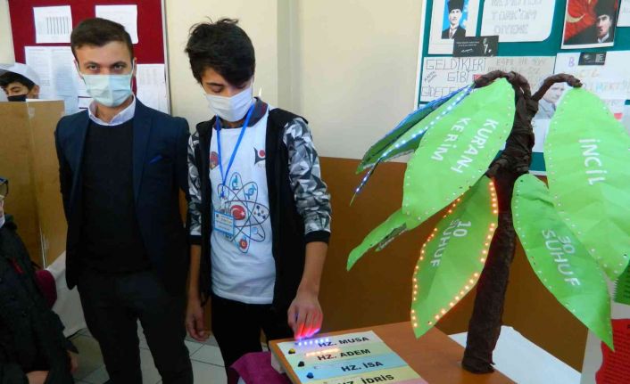 Posof Aşık Sabit Müdami Anadolu İmam Hatip Lisesi’nde bilim fuarı açıldı