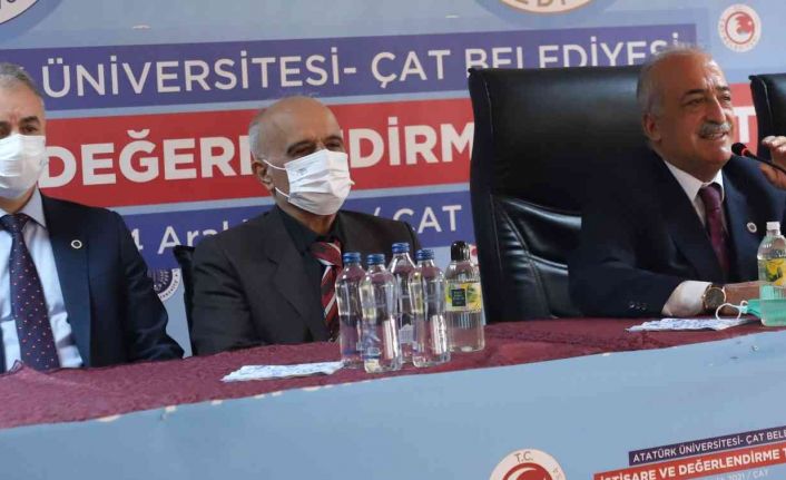 Rektör Çomaklı: “Çat’ın büyümesi ve gelişmesi için ne gerekiyorsa yapmaya hazırız”