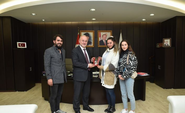 Rektör Ünal’dan kahve üreterek markalaşan OMÜ öğrencilerine destek sözü