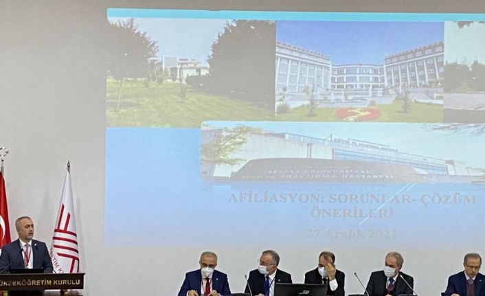 SAÜ Rektörü Savaşan, YÖK Çalıştayına katıldı