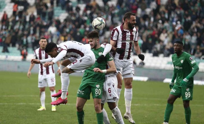 Spor Toto 1. Lig: Bursaspor: 0 - Bandırmaspor: 1