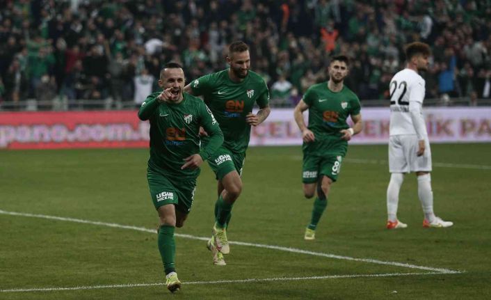 Spor Toto 1. Lig: Bursaspor: 1 - Manisa FK: 1