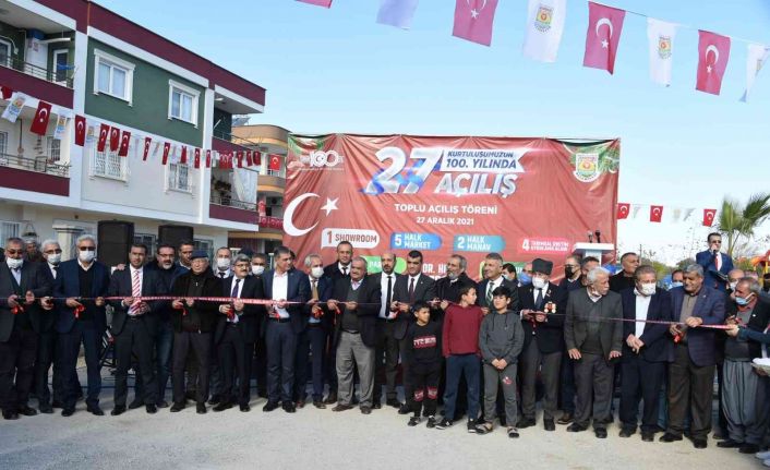 Tarsus Belediyesi’nden 27 açılış