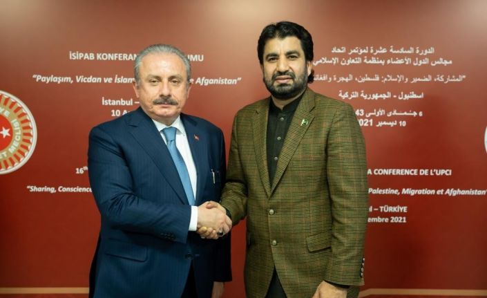 TBMM Başkanı Şentop, Pakistan Ulusal Meclis Başkan Yardımcısı ve beraberindeki heyeti kabul etti