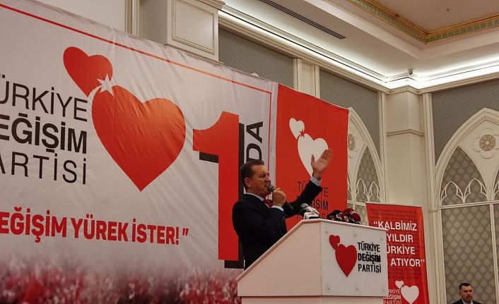 TDP Lideri Sarıgül: “Muhalefet partileri ortaya çözüm koyamıyorlar, ortaya çözüm koyacak parti Türkiye Değişim Partisi’dir”