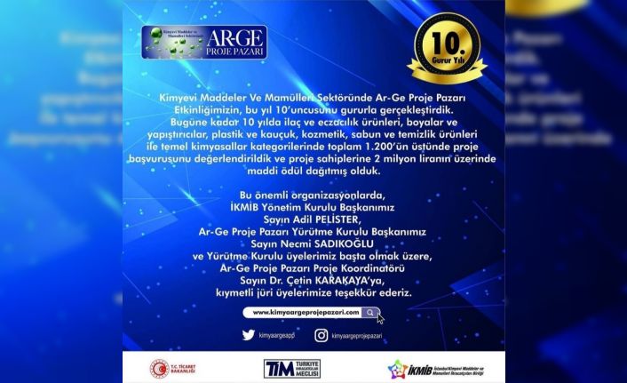 ‘Temel Kimyasallar’ kategorisinde 3’üncülük ödülüne layık görüldüler