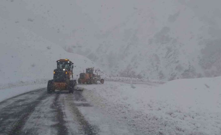 Tunceli’de kapalı bulunan 86 köy yolunu ulaşıma açma çalışmaları sürüyor