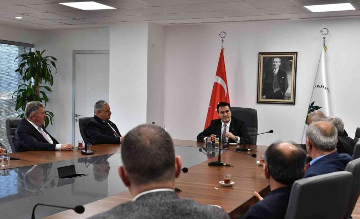 Türkiye Muhtarlar Konfederasyonu’ndan Dündar’a ziyaret