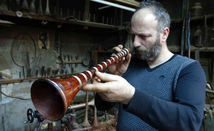 Türkiye’nin yapımı en zor zurnası atadan kalma yöntemlerle imal ediliyor