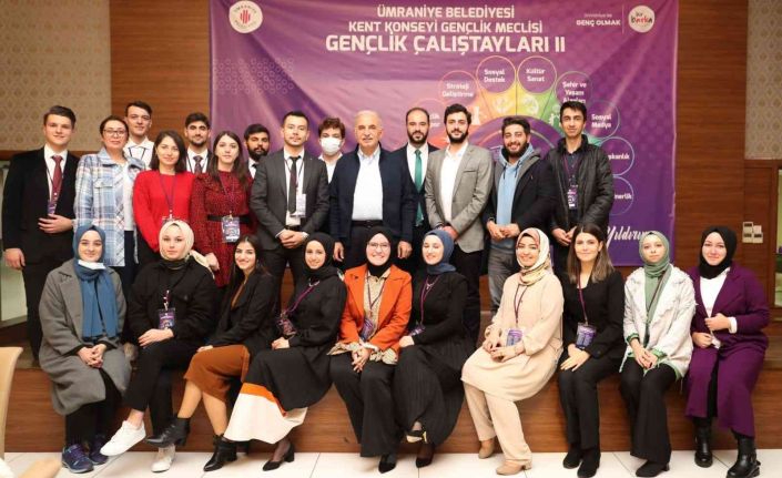 Ümraniye’de gençler, ‘Gençlik Çalıştayı’nda bir araya geldi