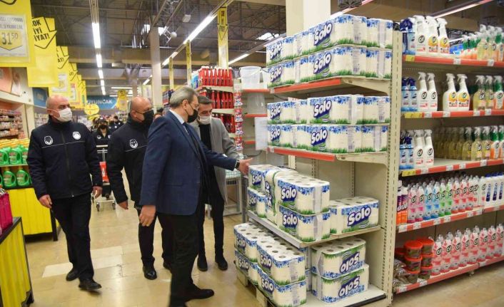 Yunusemre’den zincir marketlere denetim