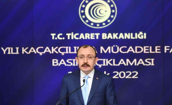 2021 yılında 7 milyar 749 milyon lira değerinde kaçak eşya yakalandı