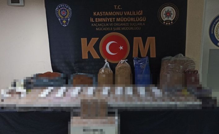 36 bin 480 adet doldurulmuş makaron ele geçirildi