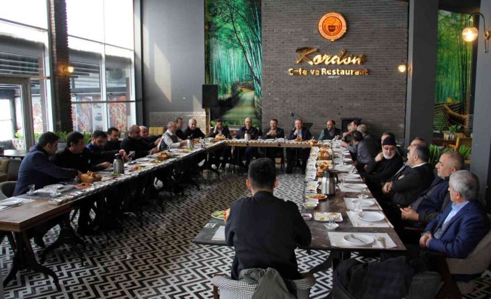 Ağrı İl Milli Eğitim Müdürü Kökrek, ASTOP üyeleri ile bir araya geldi