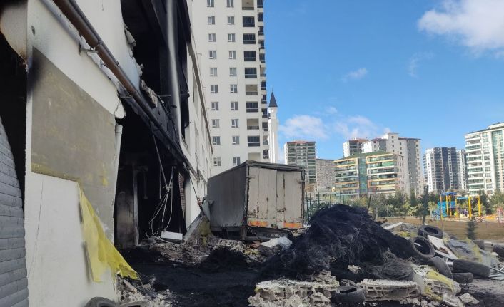 Ankara’da oto lastikçideki patlamanın şiddeti gün ağarınca ortaya çıktı