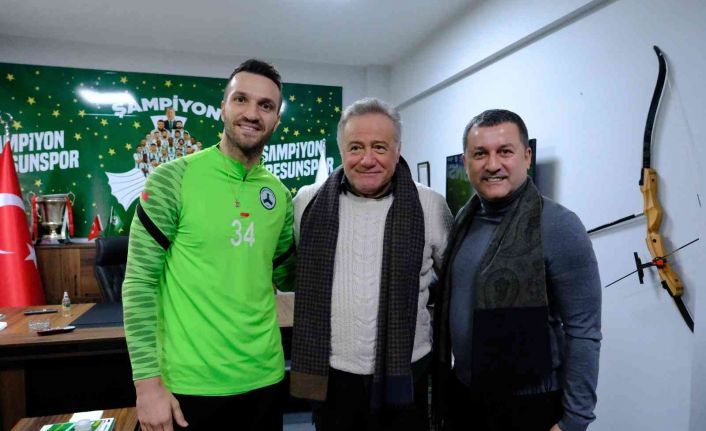 Bahçeşehir Üniversitesi Mütevelli Heyeti Başkanı Enver Yücel’den, GZT Giresunspor’a ziyaret