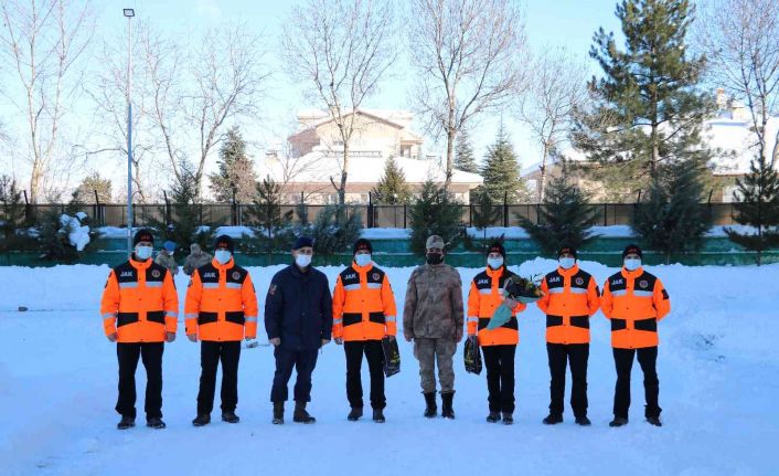 Bingöl’deki kayak merkezinde görevli JAK timleri, 414 olaya müdahale etti