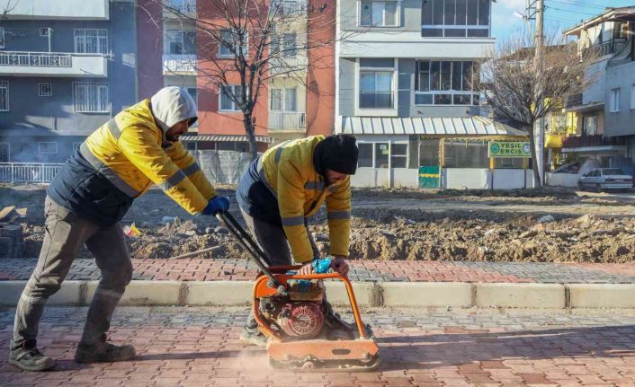 Buca sokaklarında kış mesaisi