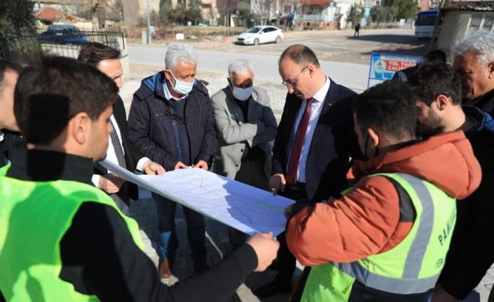 Denizli tarihindeki en büyük yol ihalelerinden birinde üstyapı çalışmaları devam ediyor