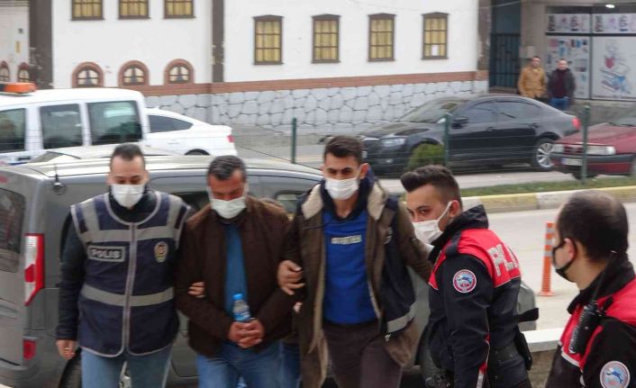 Dini nikahlı eşinin otomobiline bomba yerleştirdiği iddia edilen şahıs adliyeye sevk edildi