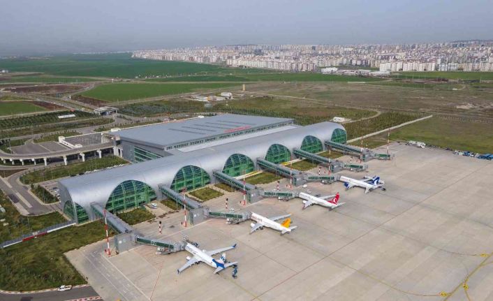 Diyarbakır Havalimanı 2021 yılında 1 milyon 360 bin yolcuya hizmet verdi