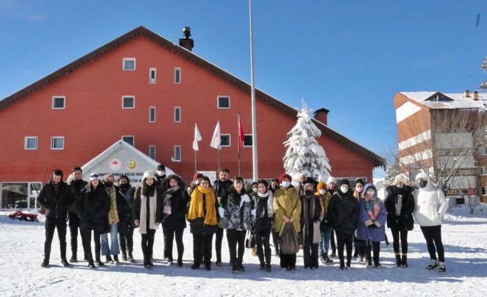 “Doğada Sanat- Kış Çalıştayı” Ilgaz’da gerçekleştirildi