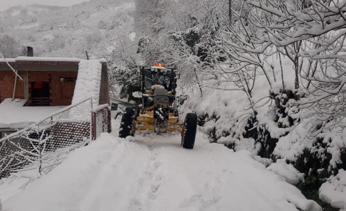 Doğu Karadeniz’de bin 102 köy ve mahalle yolu kar nedeniyle ulaşıma kapandı