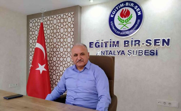 Eğitim Bir Sen Antalya Şube Başkanı Miran: “Eğitimdeki kronikleşen sorunlara çözüm bulunmalı”