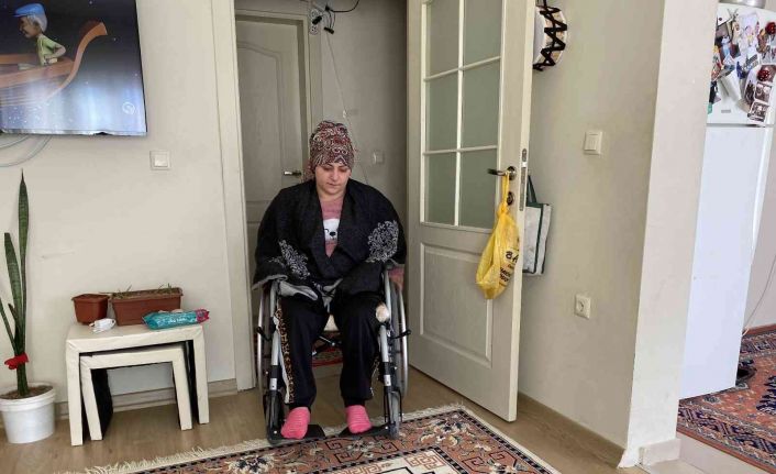 Eşi tarafından vurulduktan sonra felç kalan engelli kadının bakım maaşı kesildi