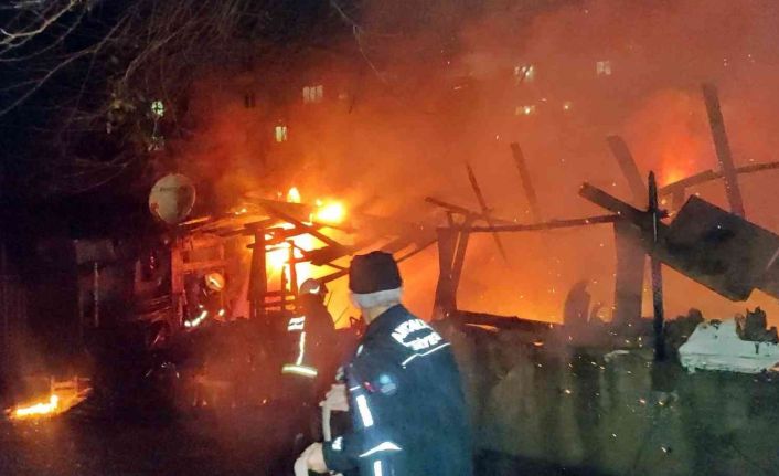 Ev ve eşyaları küle döndü, yeni çektiği maaşını kurtarmak için alevlerin arasına atladı