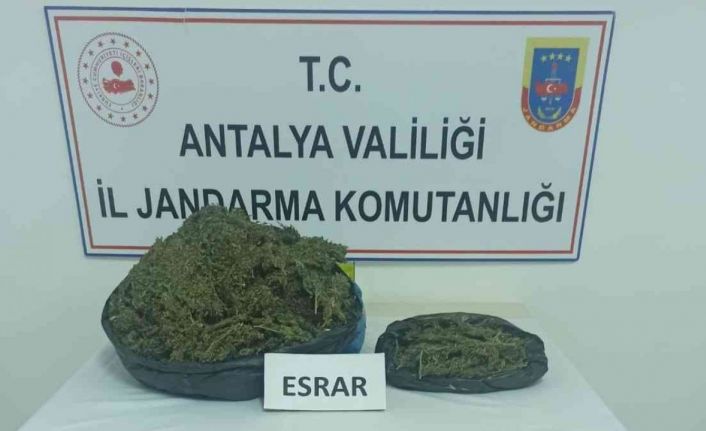 Gazipaşa’da uyuşturucu tacirine operasyon