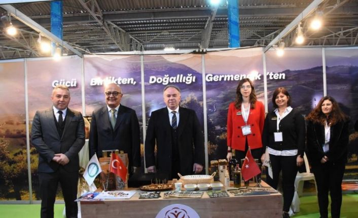Germencik Belediyesi’nin ürünleri tarım fuarında yoğun ilgi gördü